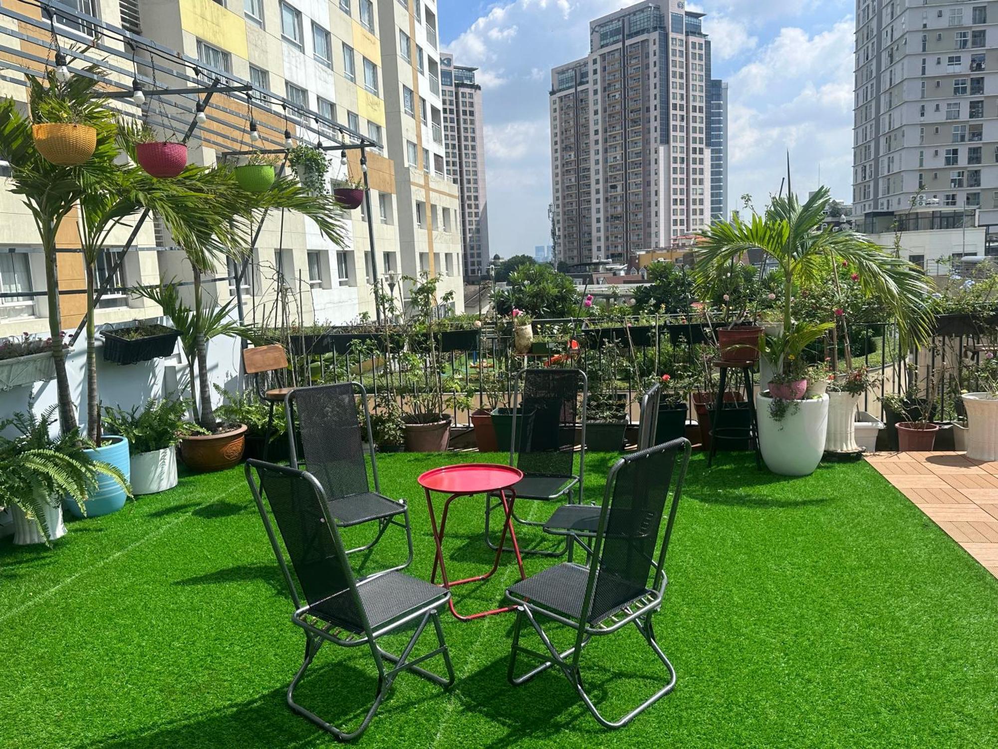 Homey Apartment Ho-Chi-Minh-Stadt Exterior foto